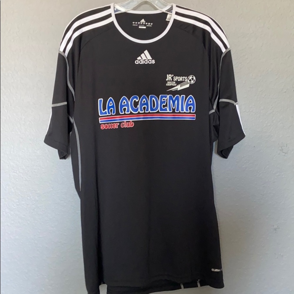Black adidas Soccer Custom Jersey no #